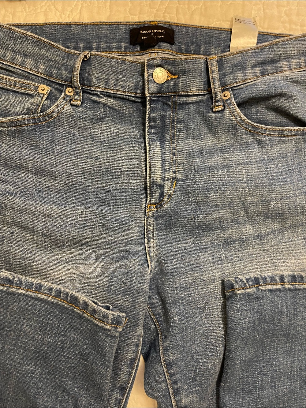 Banana Republic Light Wash Boyfriend Jeans